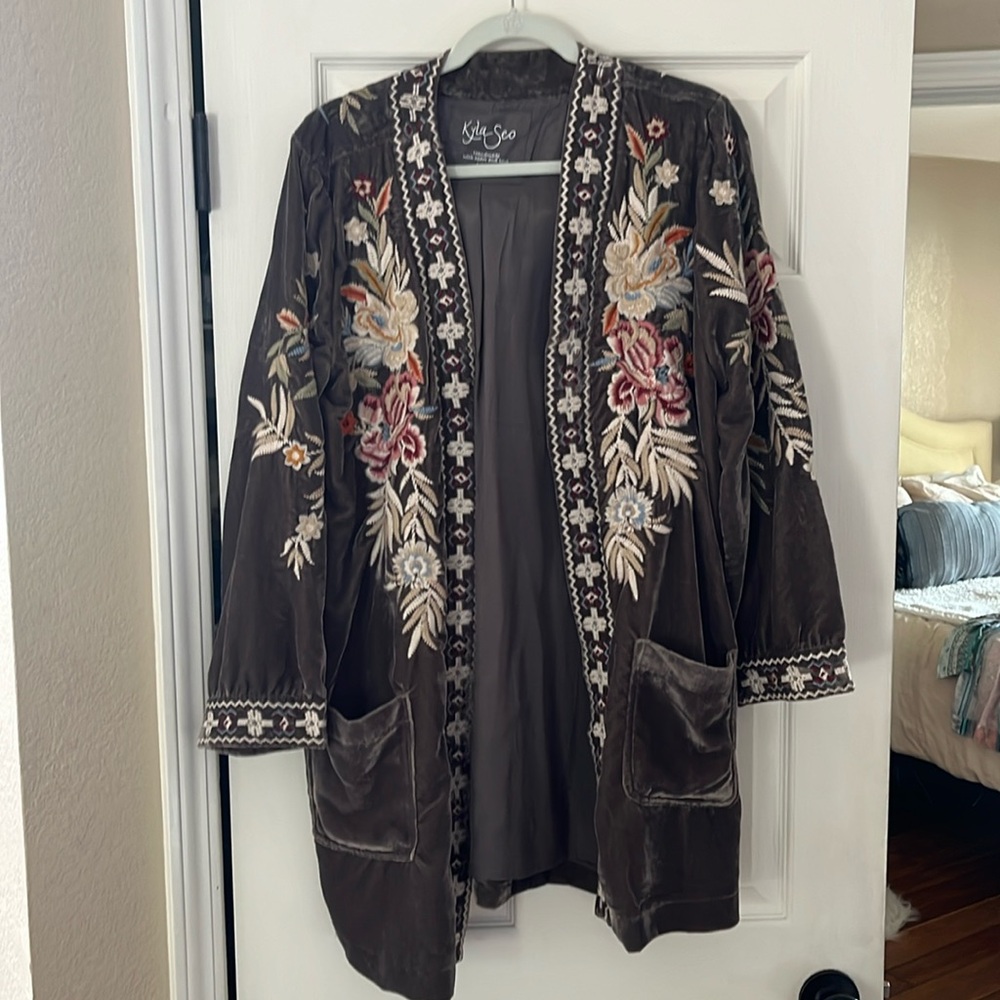 Anthropologie KYLA SEO kimono jacket